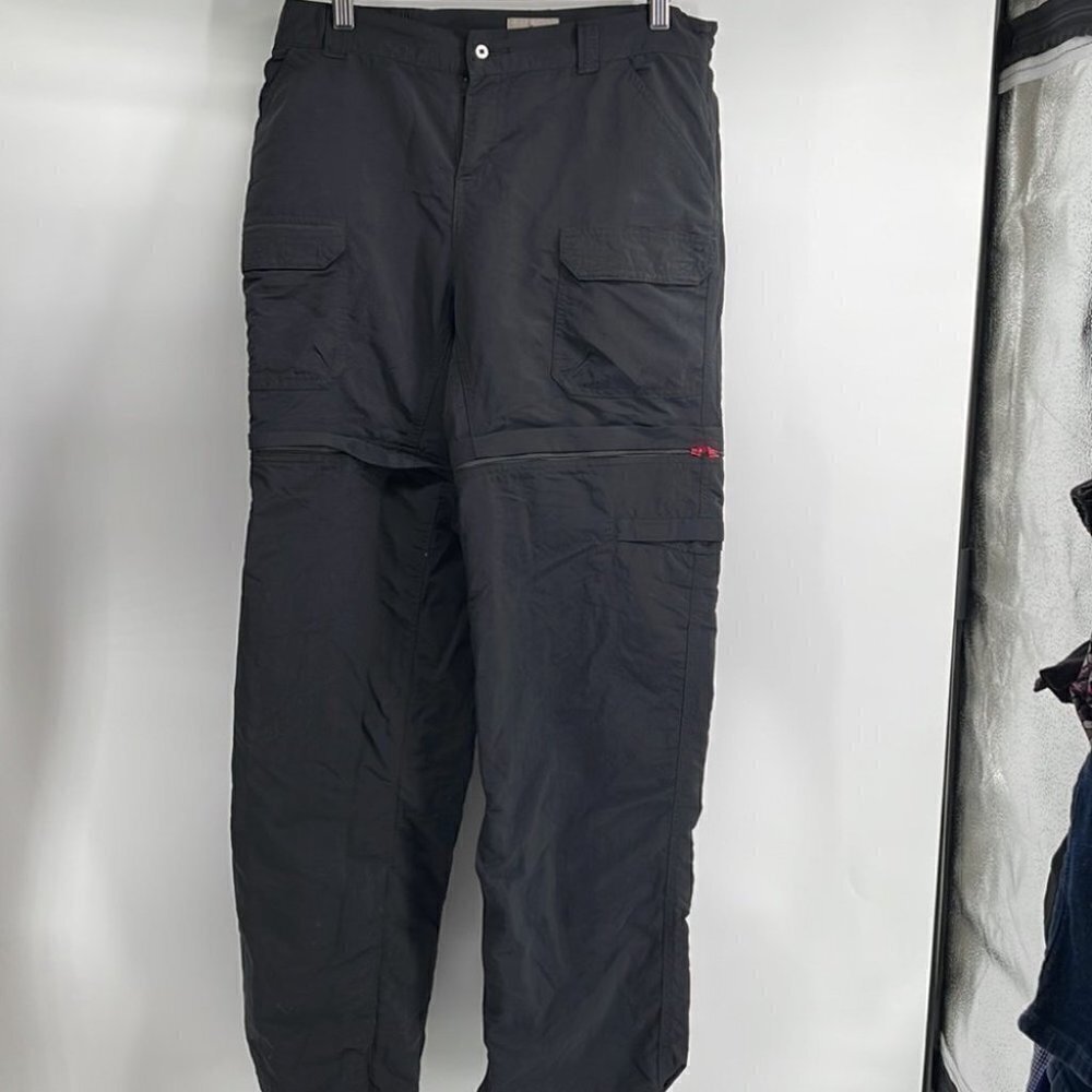 ROYAL Robbins convertible hiking cargo pants turns to shorts 100% suppler nylon